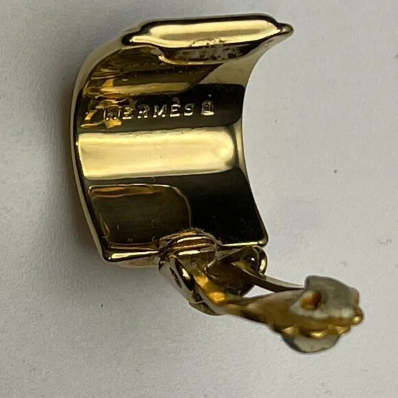 Hermès Pre-Owned 20th Century Enamel Les Flacons Clip On Earrings - Preowned - Picture 7 of 8